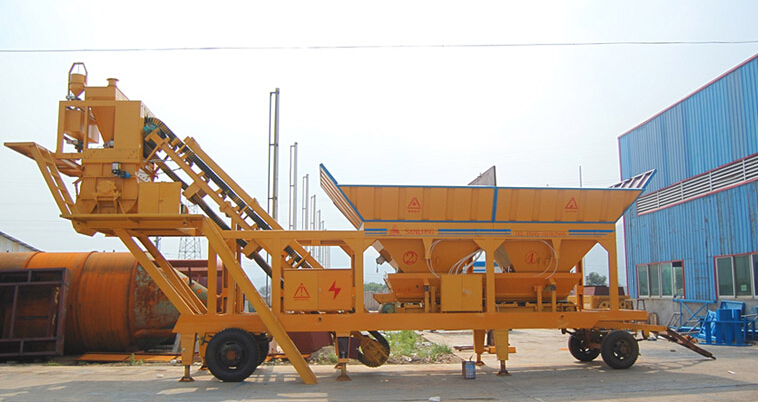 移動式混凝土攪拌站