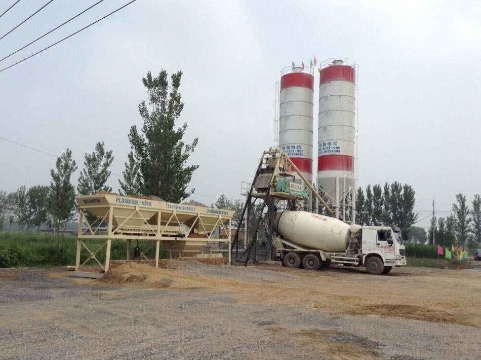 HZS35工程混凝土攪拌站