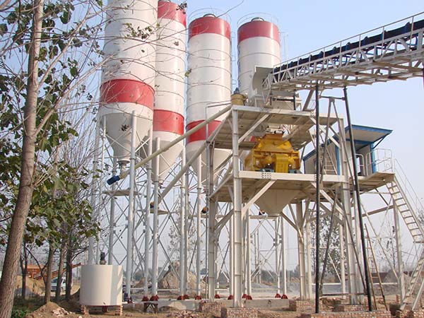 HZS90商品混凝土攪拌站