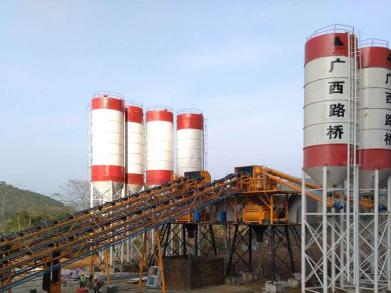 HZS90/2HZS90商品混凝土攪拌站