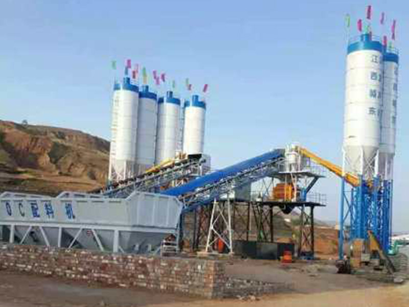 HZS90/2HZS90商品混凝土攪拌站