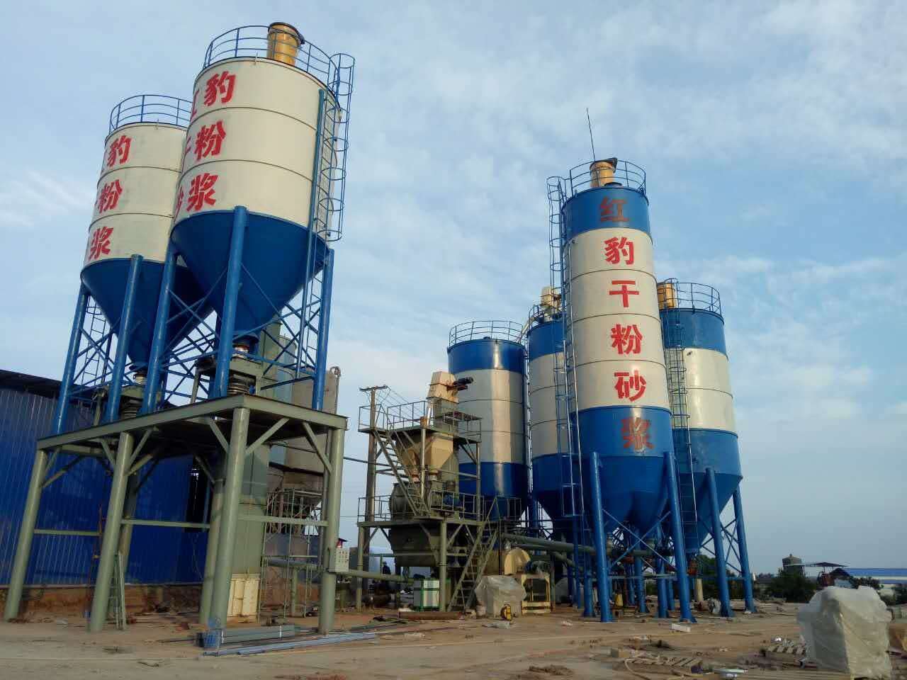 年產(chǎn)10萬噸干粉砂漿攪拌站