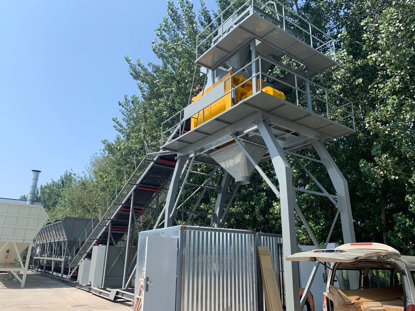 移動式攪拌站 移動式攪拌站